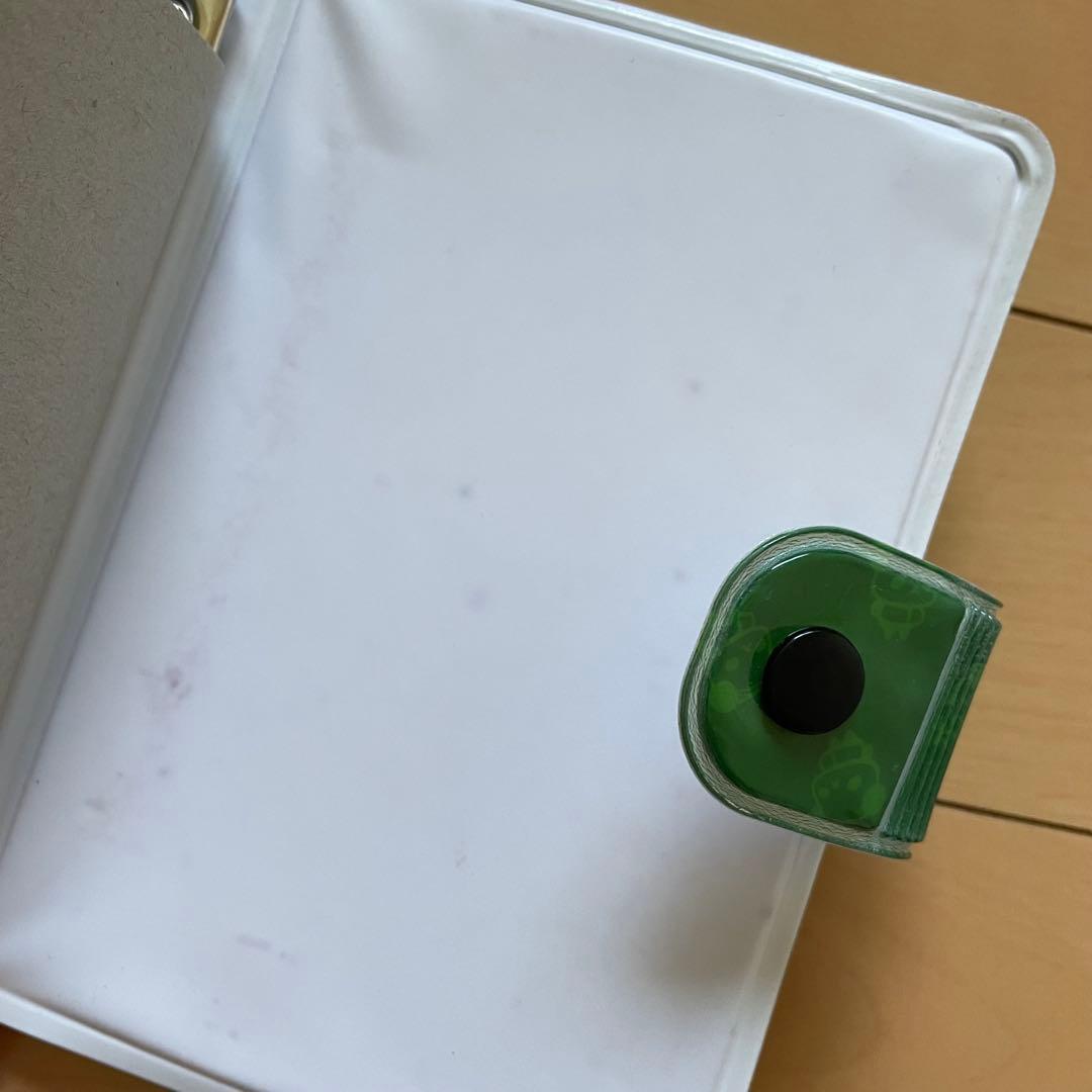 【おじパン】 レトロ 終売品 貼って剥がせるシール帳 リングノート