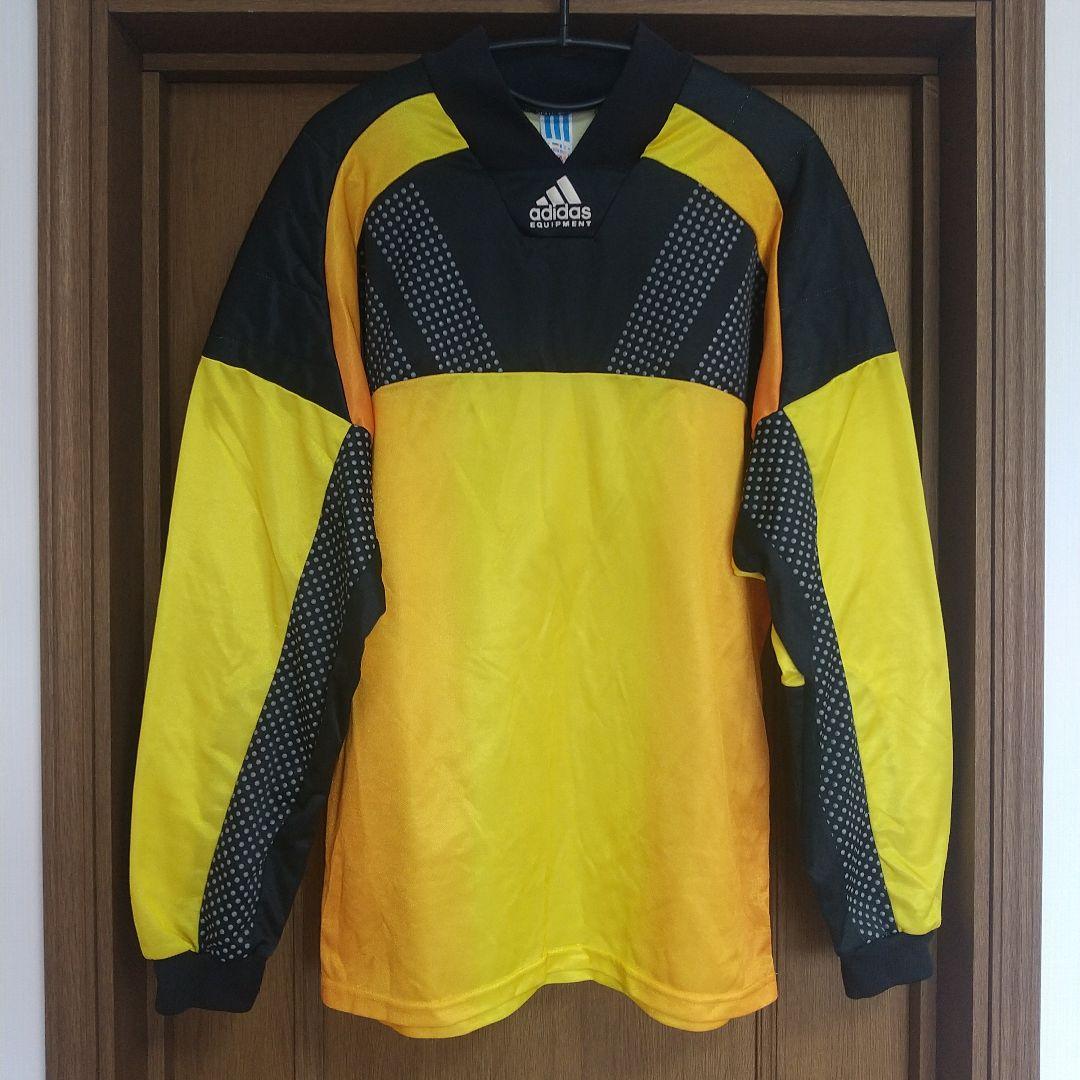 adidas 長袖シャツ パンツ付き セットアップ 90s キーパー