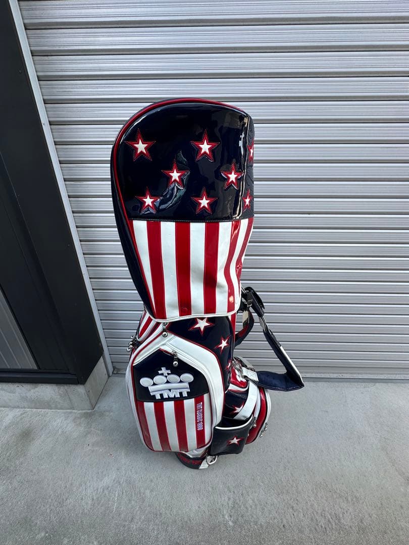 TWT アメリカ国旗デザイン ゴルフバッグセット