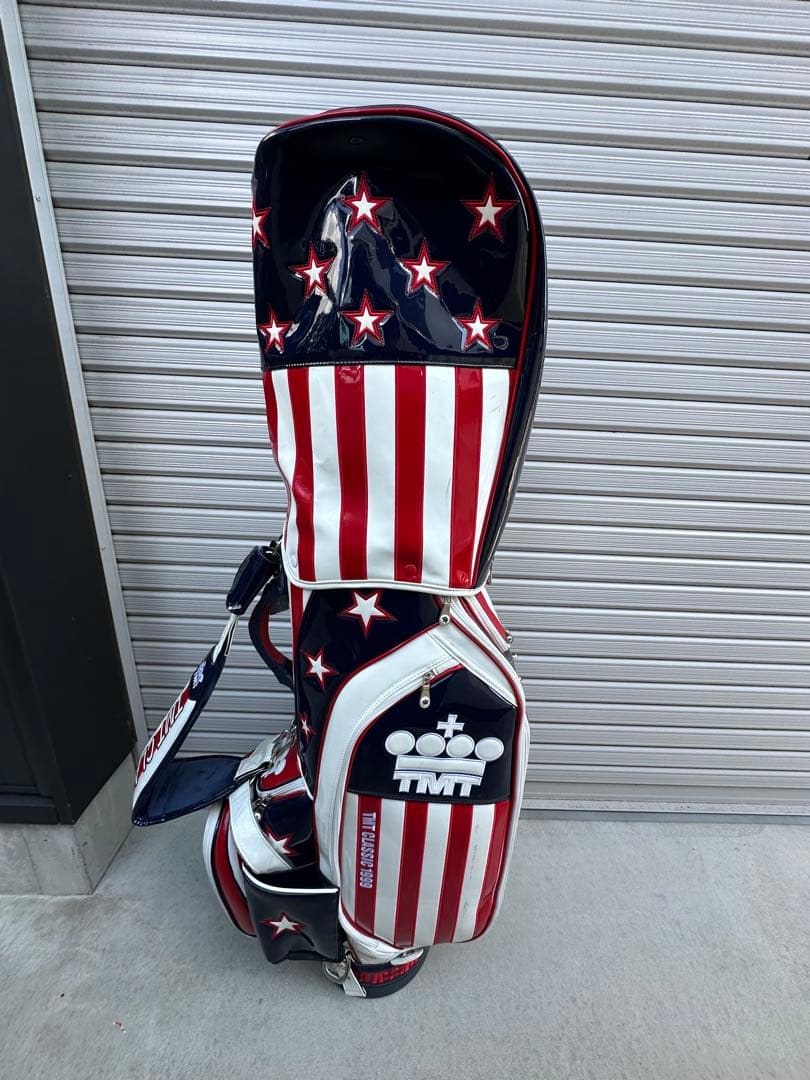 TWT アメリカ国旗デザイン ゴルフバッグセット