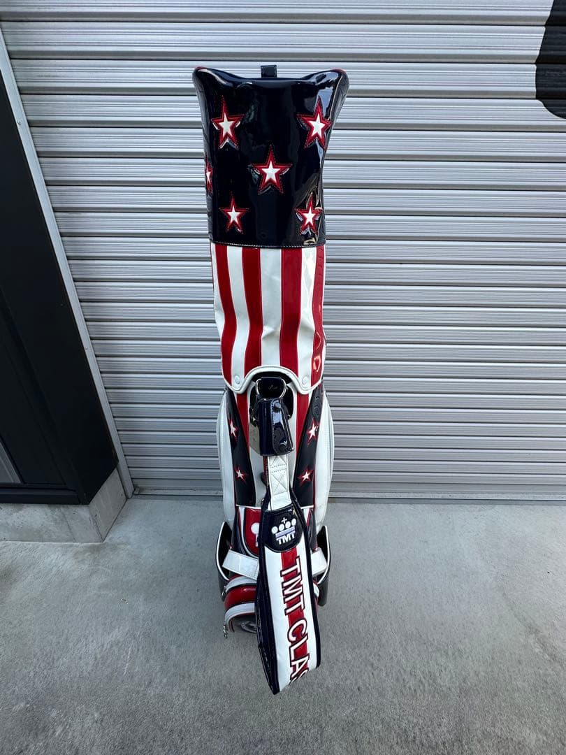 TWT アメリカ国旗デザイン ゴルフバッグセット