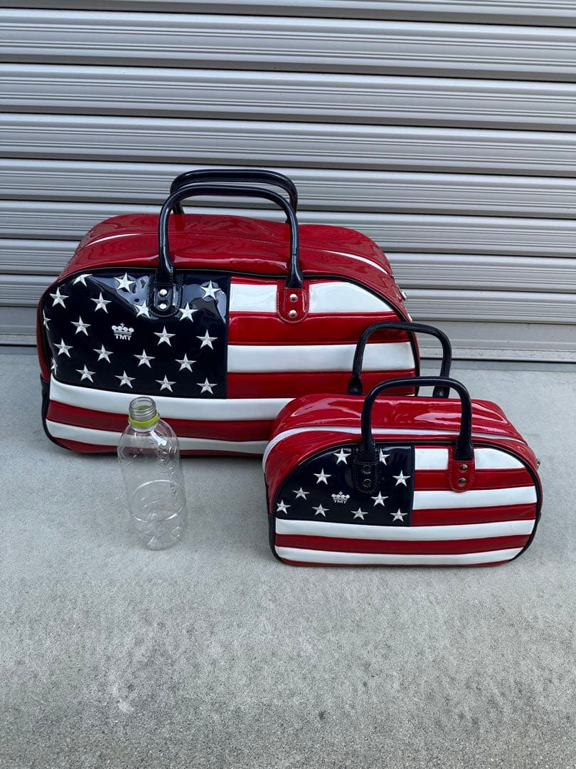 TWT アメリカ国旗デザイン ゴルフバッグセット