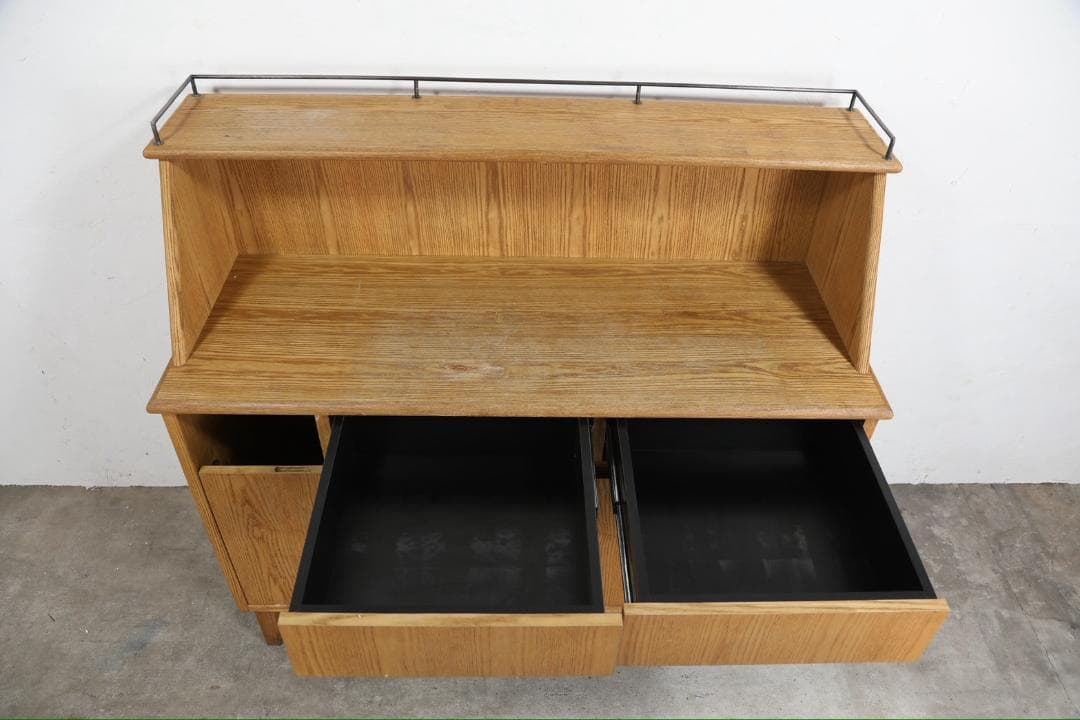 『メーカー不明』オープンシェルフ カップボード 飾棚 食器棚 収納 RWshe4