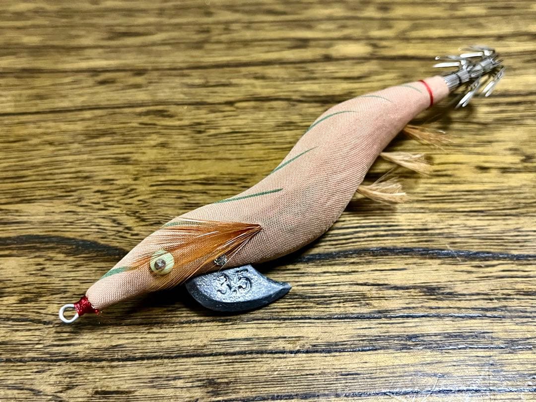 餌木猿 3.5号 【シンカー穴開け】 加工 8本まとめ売り