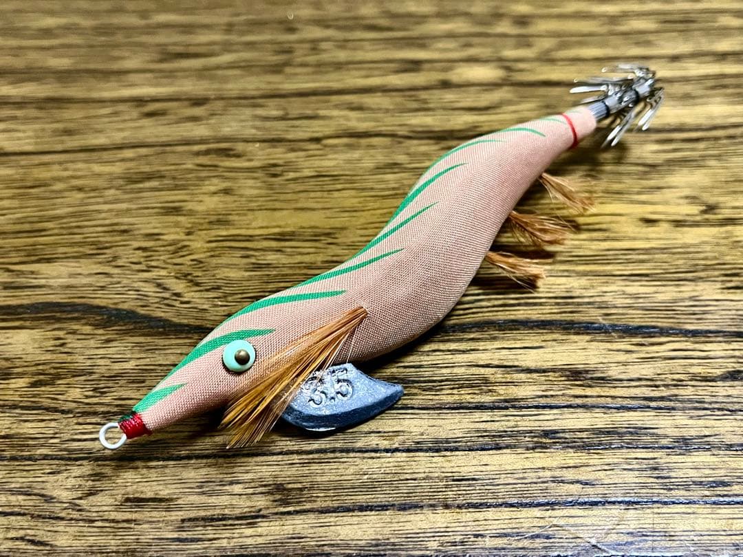 餌木猿 3.5号 【シンカー穴開け】 加工 8本まとめ売り