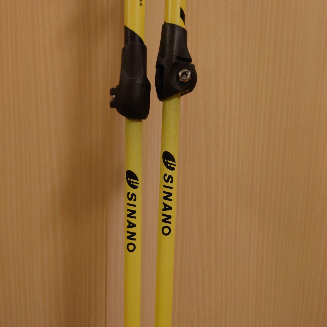 SINANO 伸縮 スキー ストック　フリーファスト