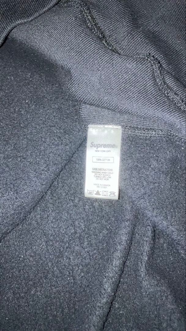 Supreme Classic Script Hooded ー L