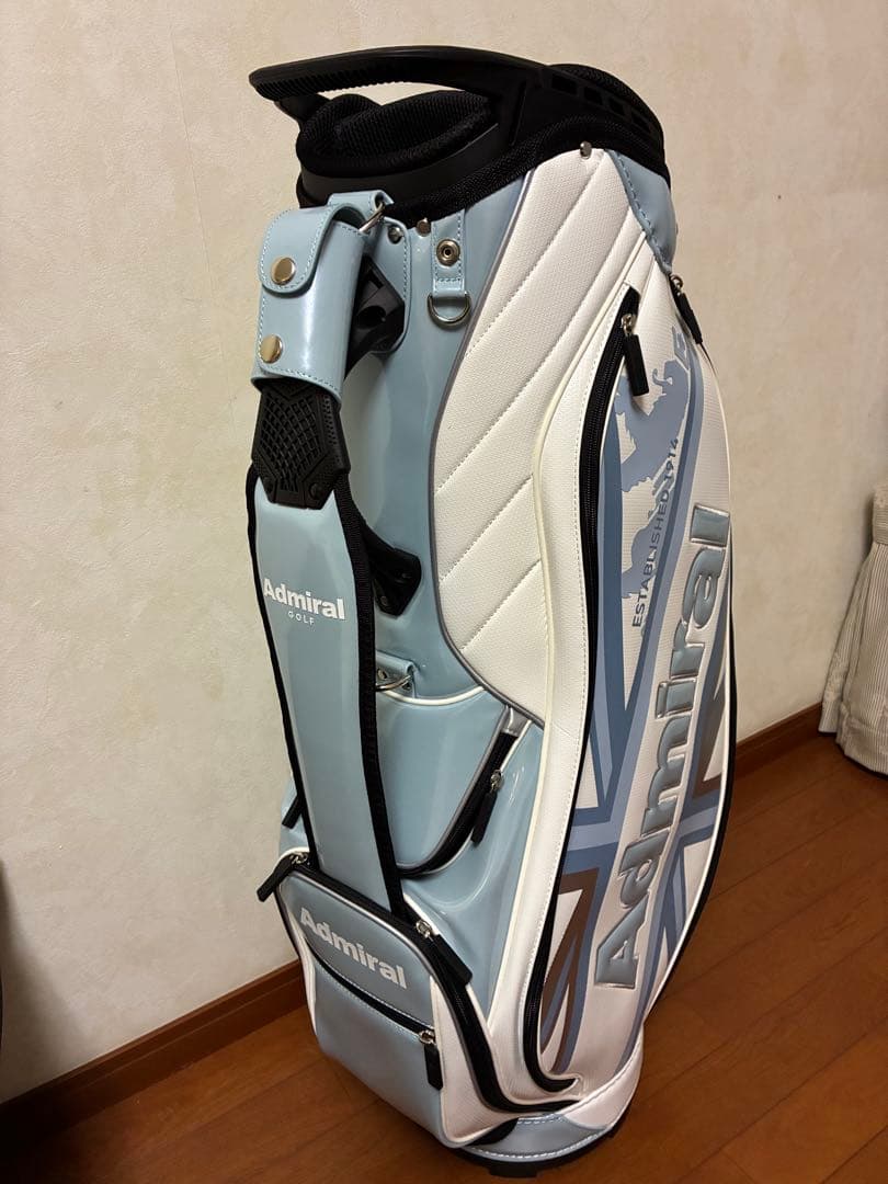 新品 アドミラル キャディバッグ ADMG5BC5 アイスブルー