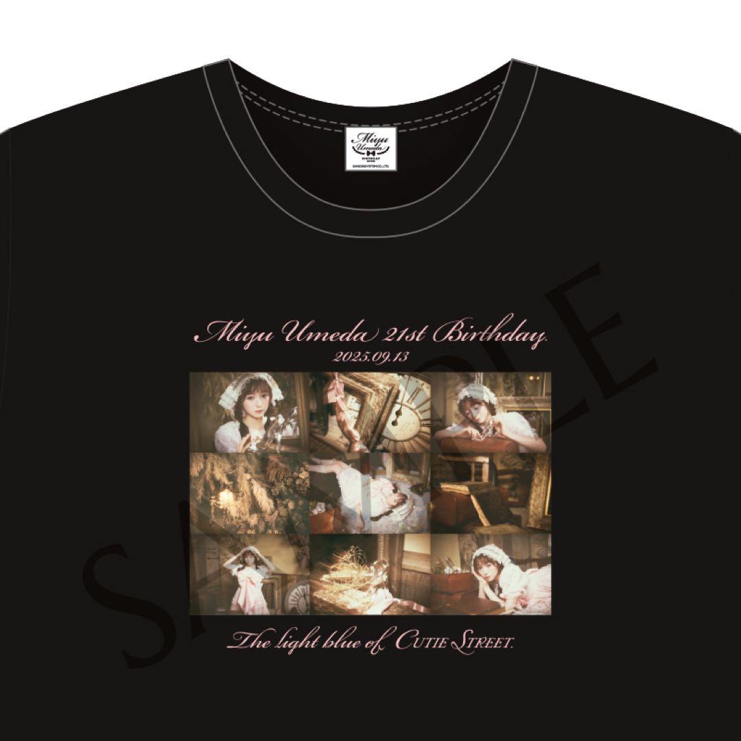 梅田みゆ 生誕祭 Tシャツ CUTIESTREET きゅーすと