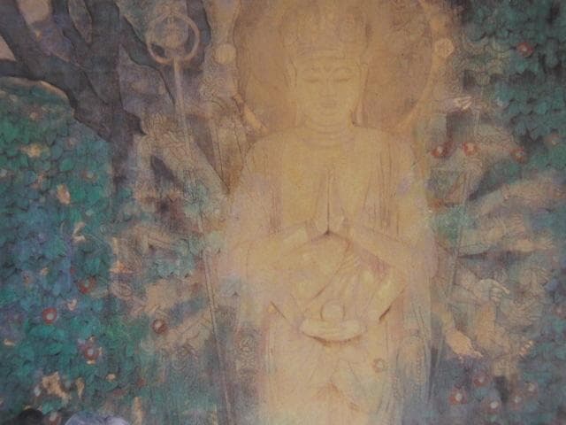 小谷津雅美、【静韻】、希少な額装用画集より、新品額装付、状態良好