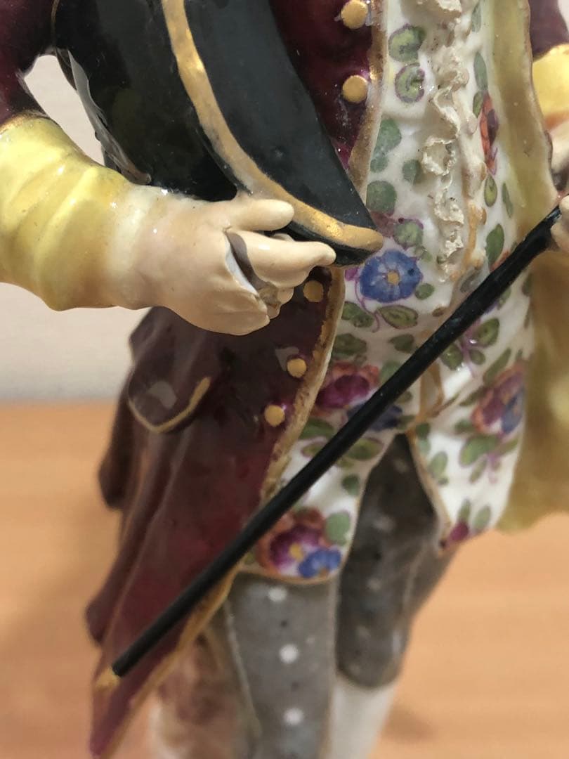 マイセン貴人 磁器 男性像