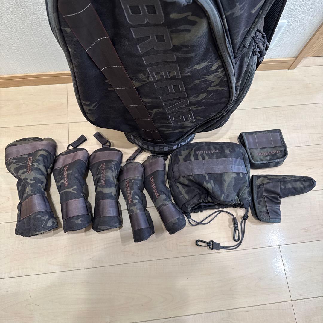BRIEFING CR5ブラック迷彩