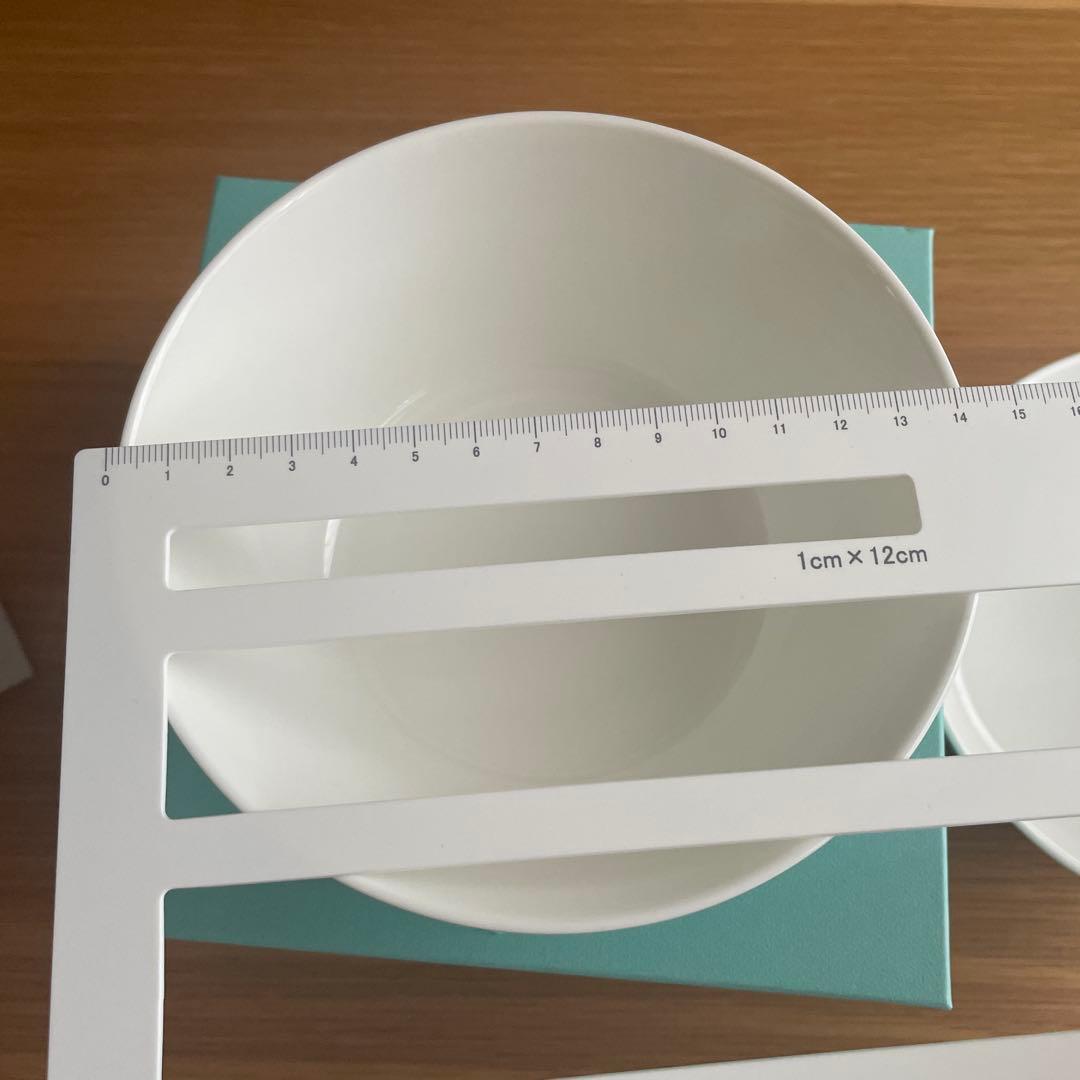 Tiffany & Co. リボンデザインボウル2個セット