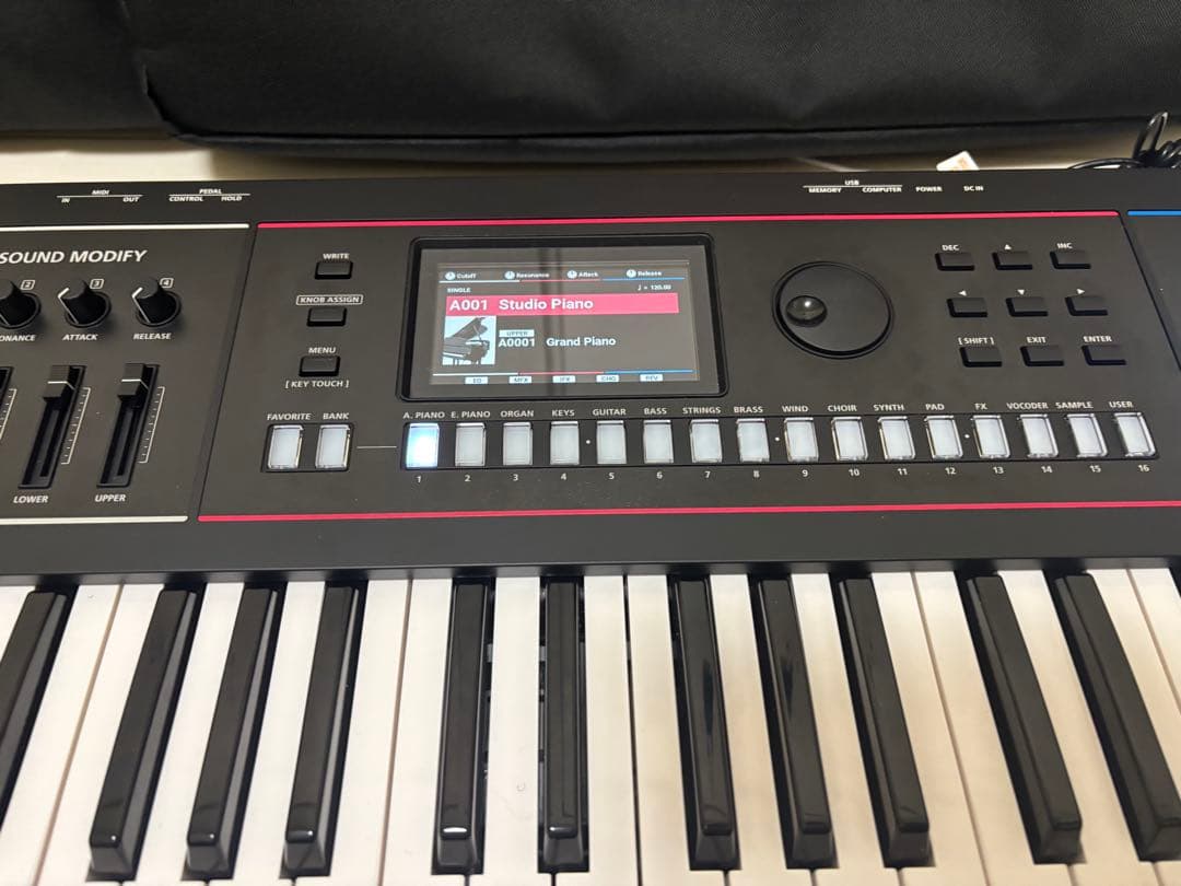 【美品】Roland JUNO-D6 純正ケース付