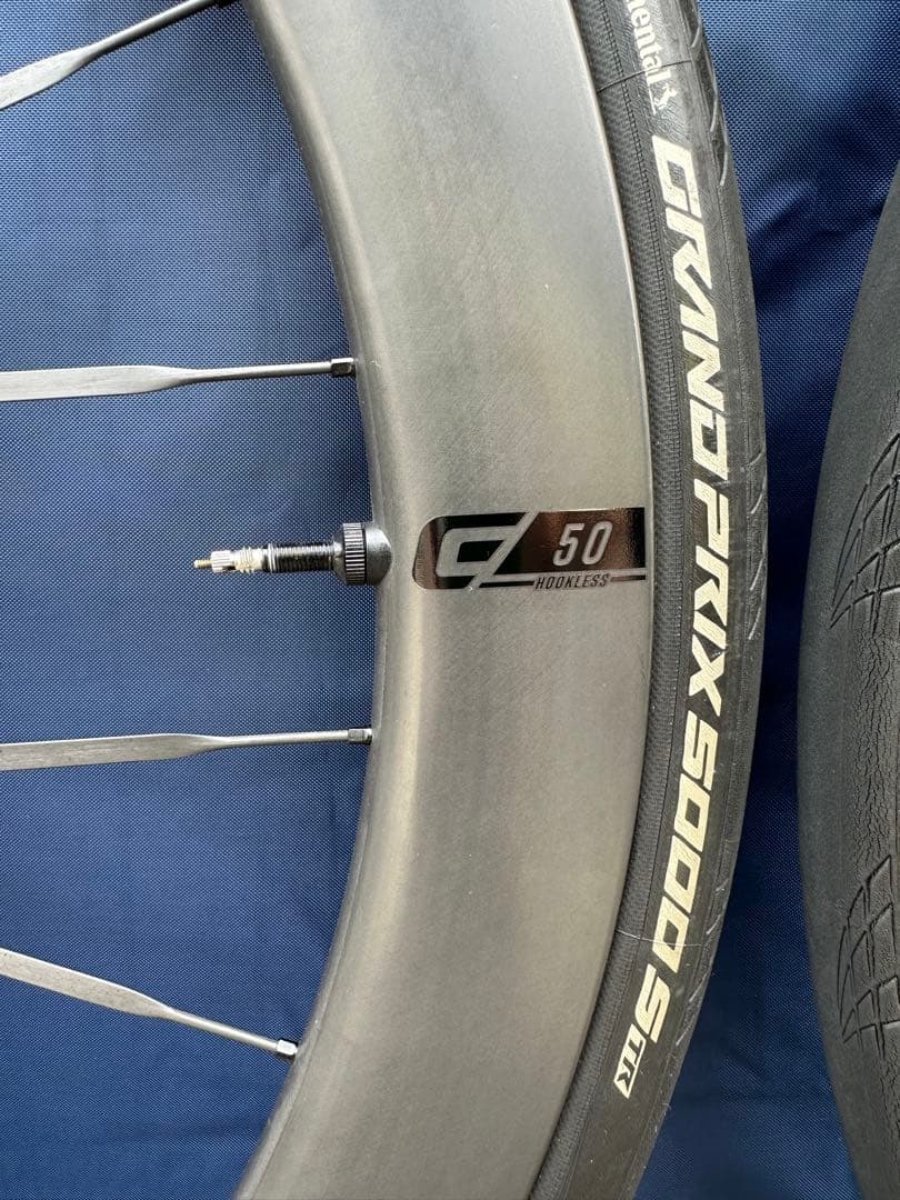 GIANT直営店購入CADEX 50 ultra前後ホイールセット タイヤ付き