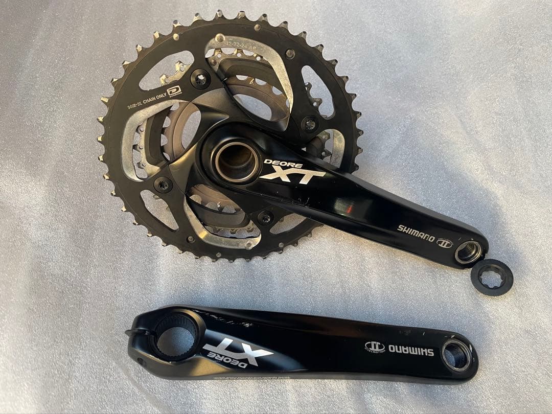 m*n様 Shimano XT FC-M780-175 42-32-24クランク