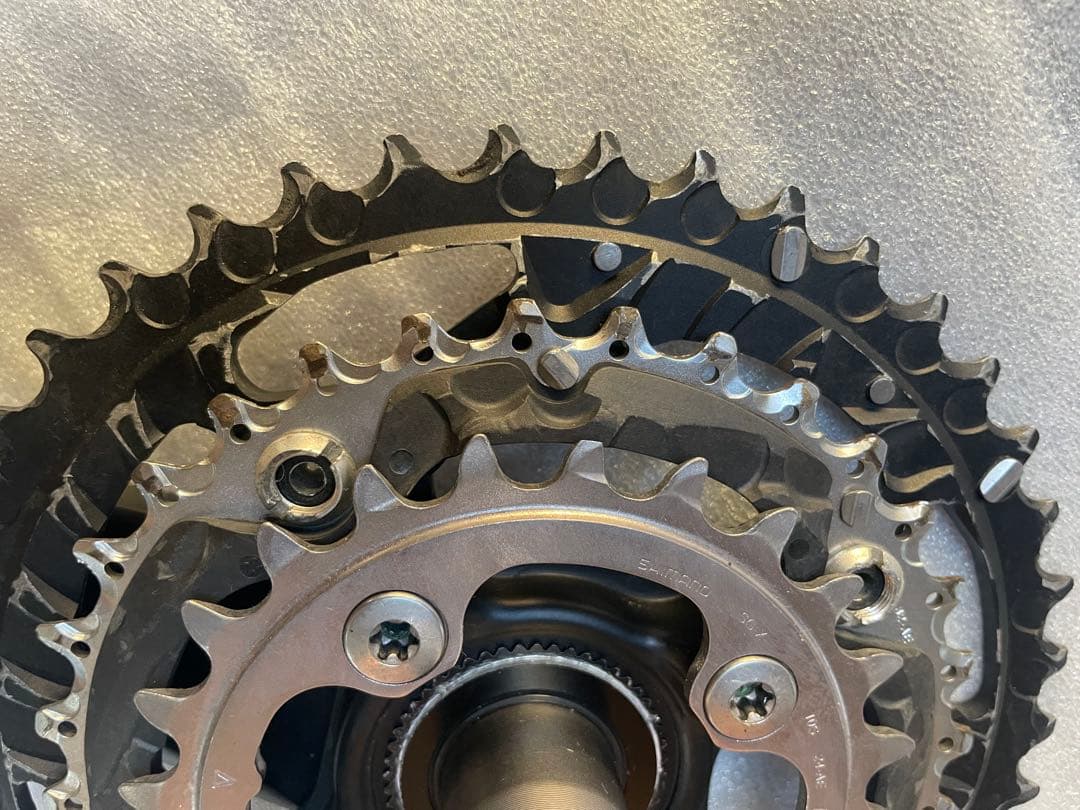 m*n様 Shimano XT FC-M780-175 42-32-24クランク