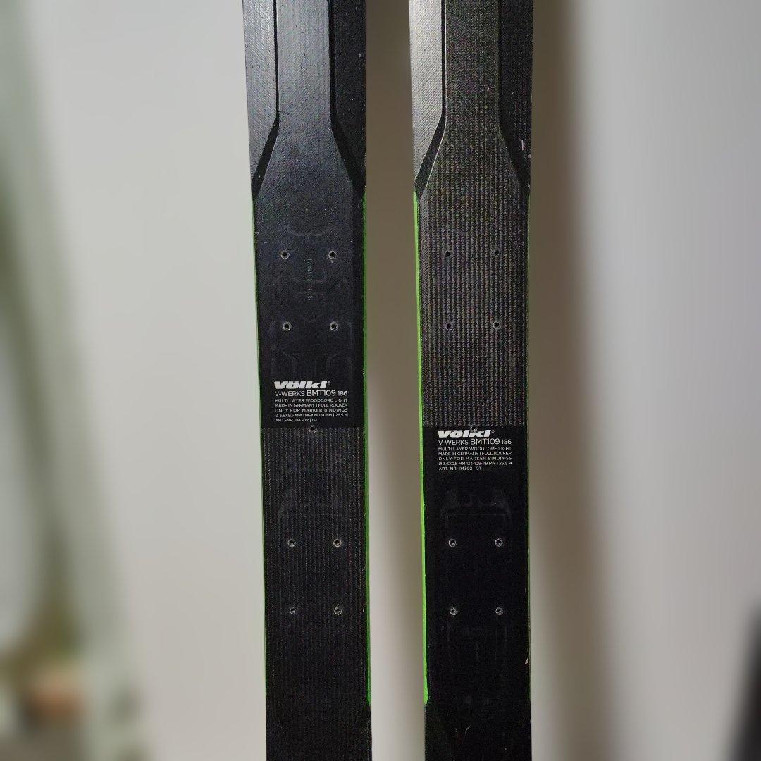 VOLKL V-WERKS BMT 109 186cm スキー板 のみ