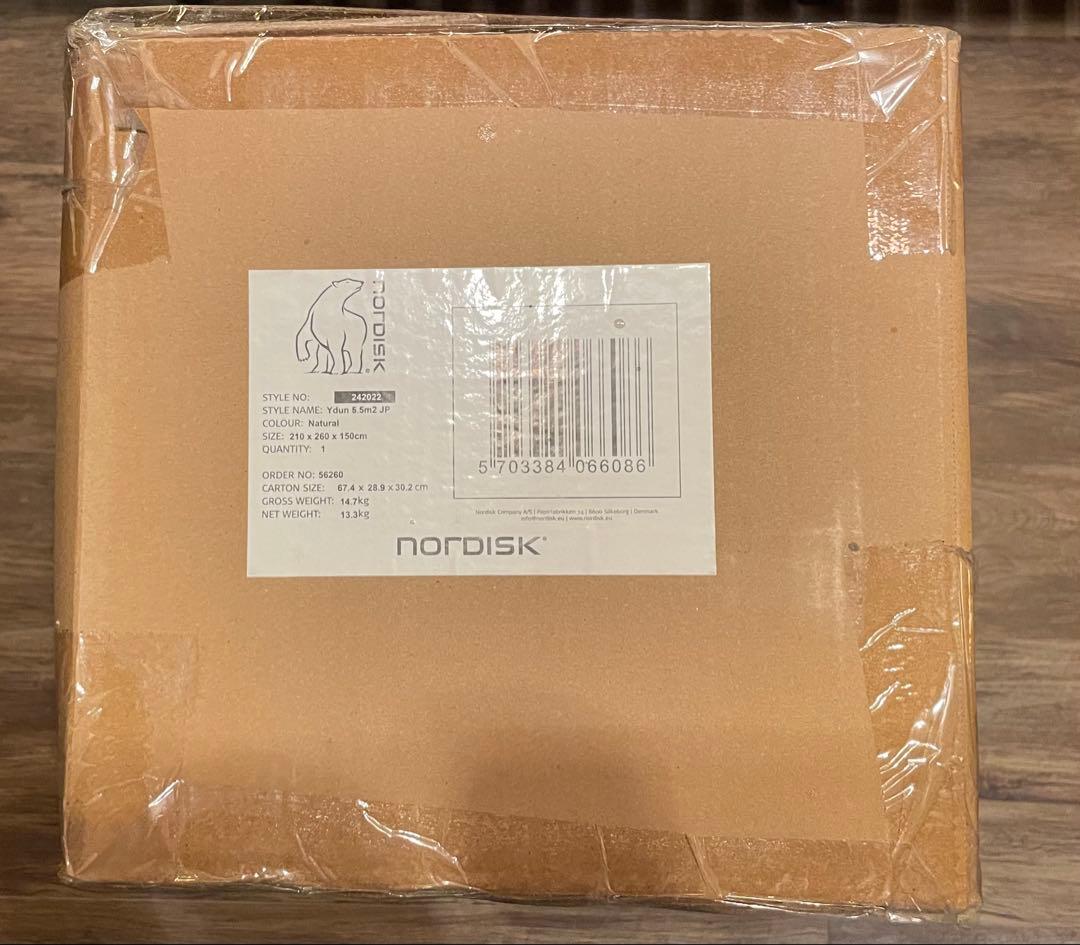 【新品未使用】ノルディスク Nordisk ユドゥン5.5 国内正規品
