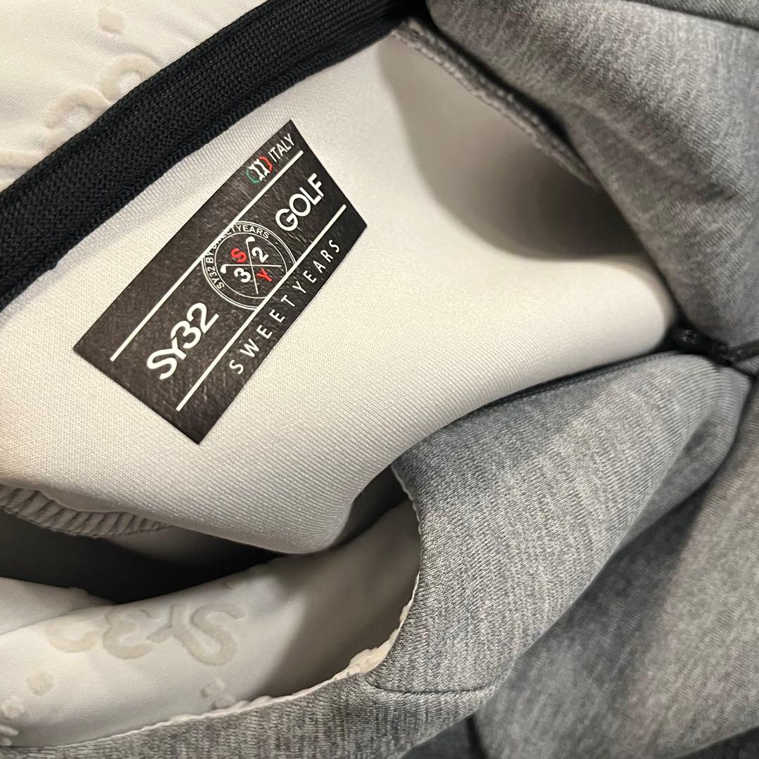 SY32 GOLF フード付きスウェット グレー