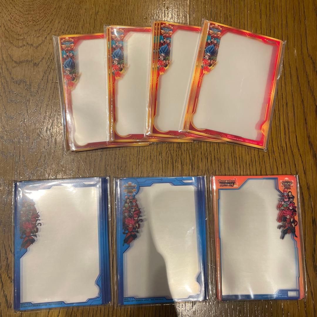 【新品】スーパードラゴンボールヒーローズオフィシャルスリーブ10セット478枚