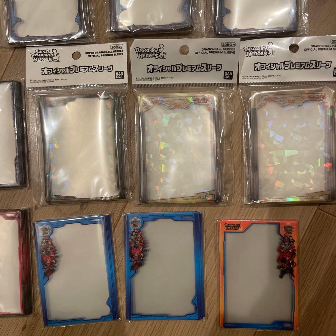 【新品】スーパードラゴンボールヒーローズオフィシャルスリーブ10セット478枚