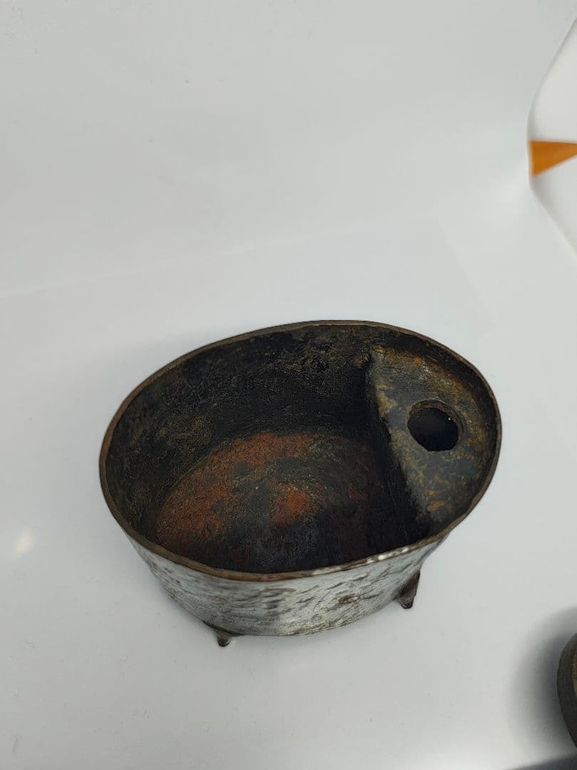 超珍品 ミニ薪ストーブ ビンテージ 実用品　木箱付き！