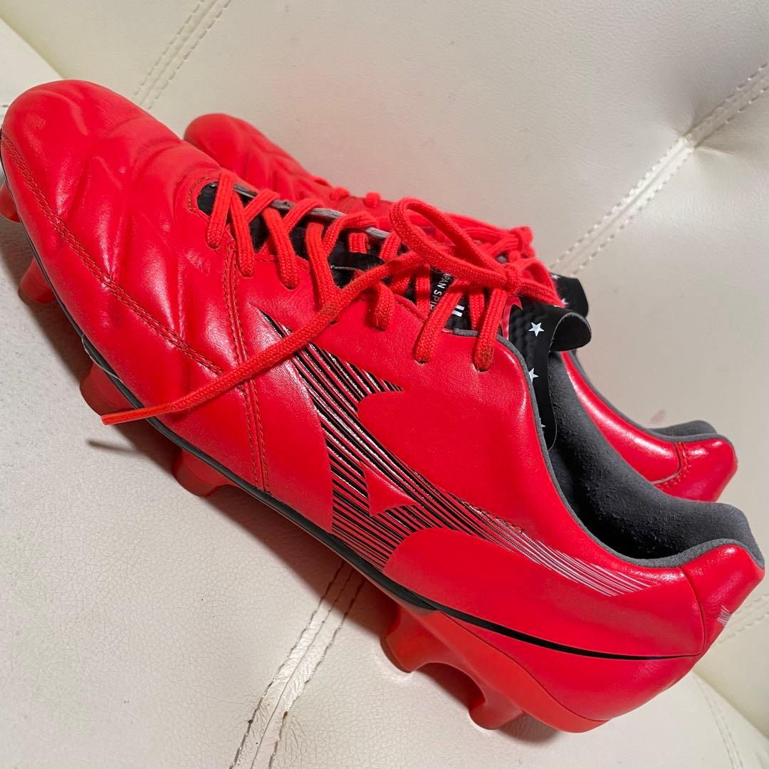 ミズノMizun レビュラCUPJAPAN 27.5㎝ 蛍光オレンジ