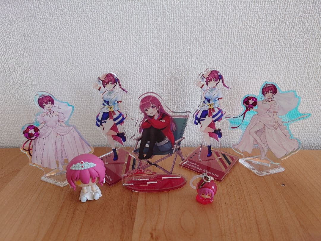 宝鐘マリン グッズまとめ売り ホロフレぬいぐるみ アクスタ他 ホロライブ