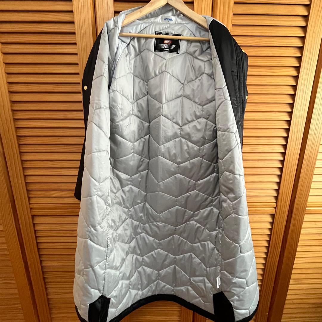 【美品】YONEX ベンチロングコート sizeM HEATCAPSULE