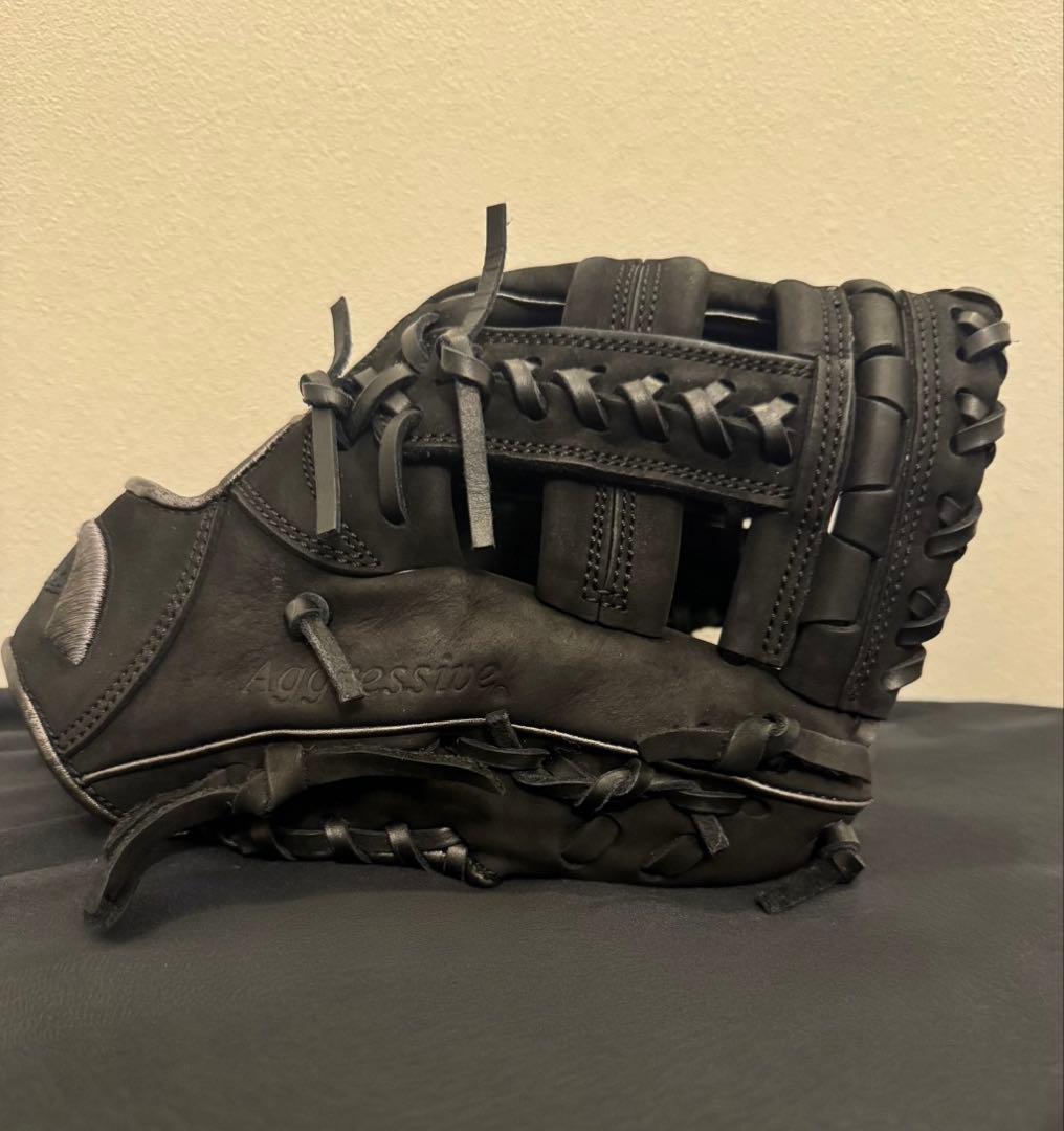 限定 久保田スラッガー 野球 軟式 グラブ 内野手用 ロゴ直刺繍