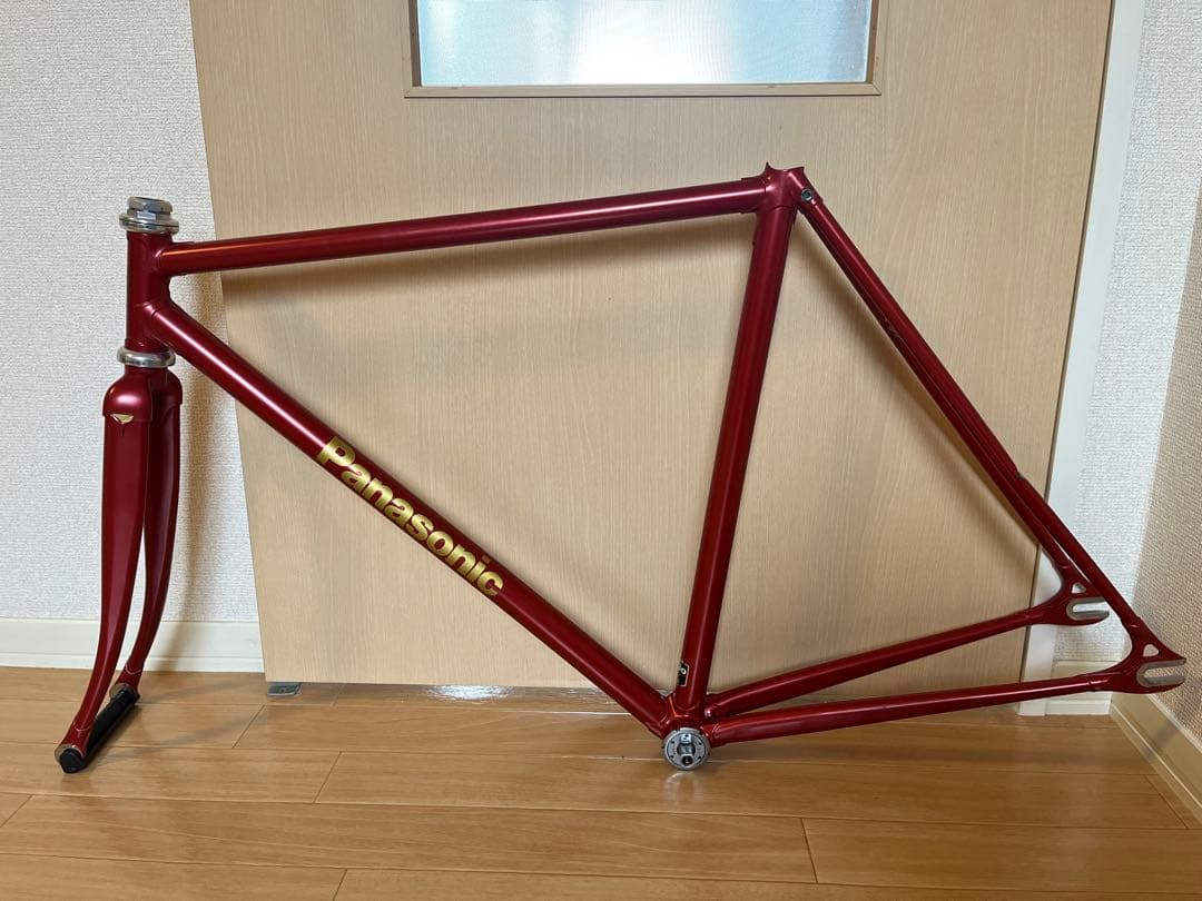 【訳あり】クロモリ　Panasonic njsフレーム