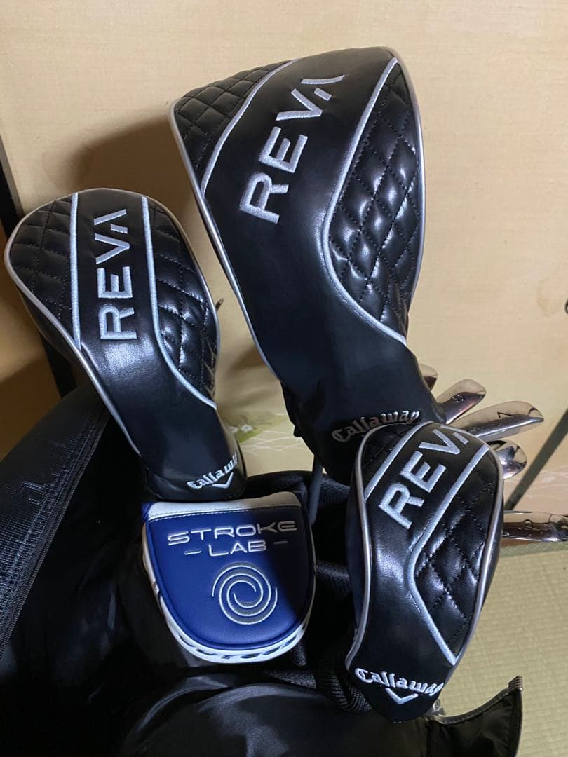 未使用多数美品Callaway REVAレディース クラブセット