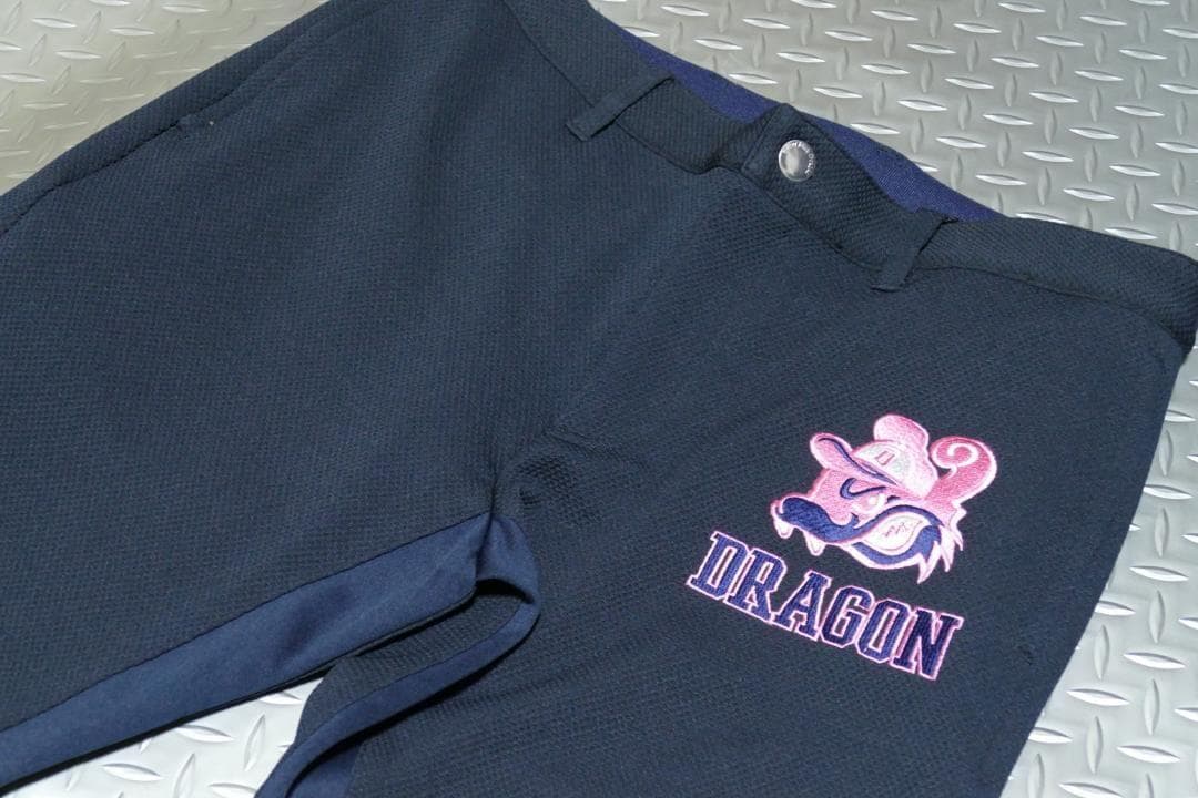 ★春夏★ダンスウィズドラゴン★ワンポイントロゴメッシュロングパンツ★4/NV