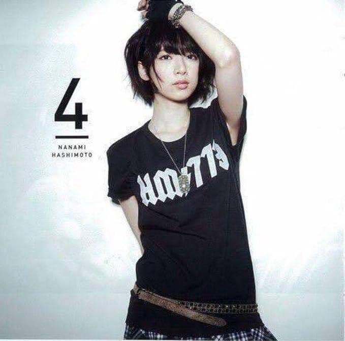 橋本奈々未 夏のFree＆Easy CDジャケット撮影Tシャツ 乃木坂46