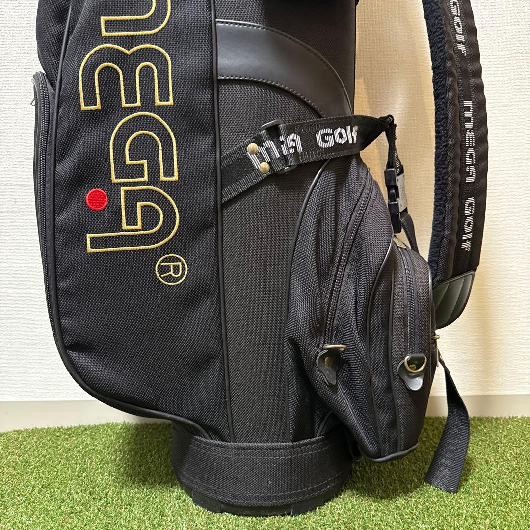 MEGA GOLF メガゴルフ キャディバッグ 軽量 3kg ブラック