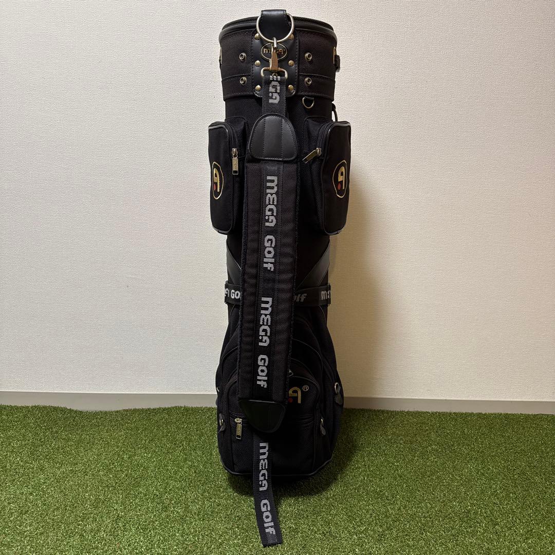 MEGA GOLF メガゴルフ キャディバッグ 軽量 3kg ブラック