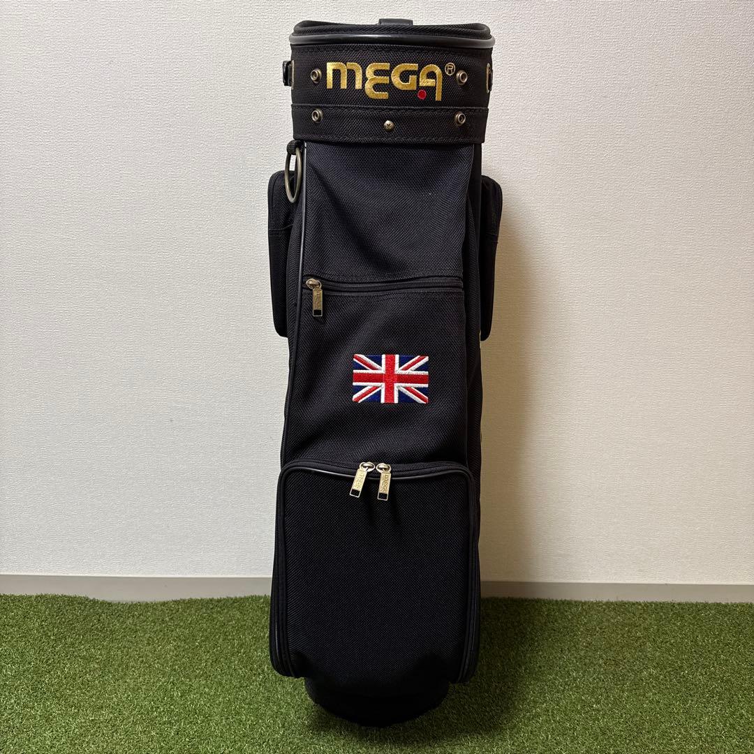 MEGA GOLF メガゴルフ キャディバッグ 軽量 3kg ブラック