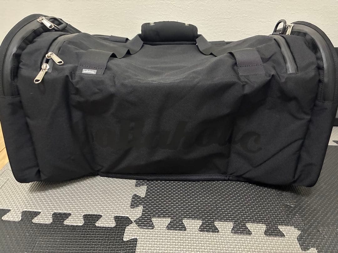 ballaholic ブラック ダッフルバッグ