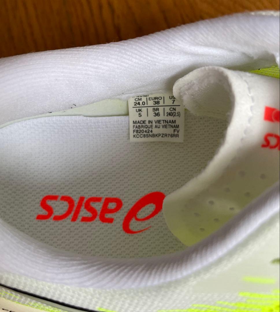 美品　asics エボライド スピード2 24.0cm