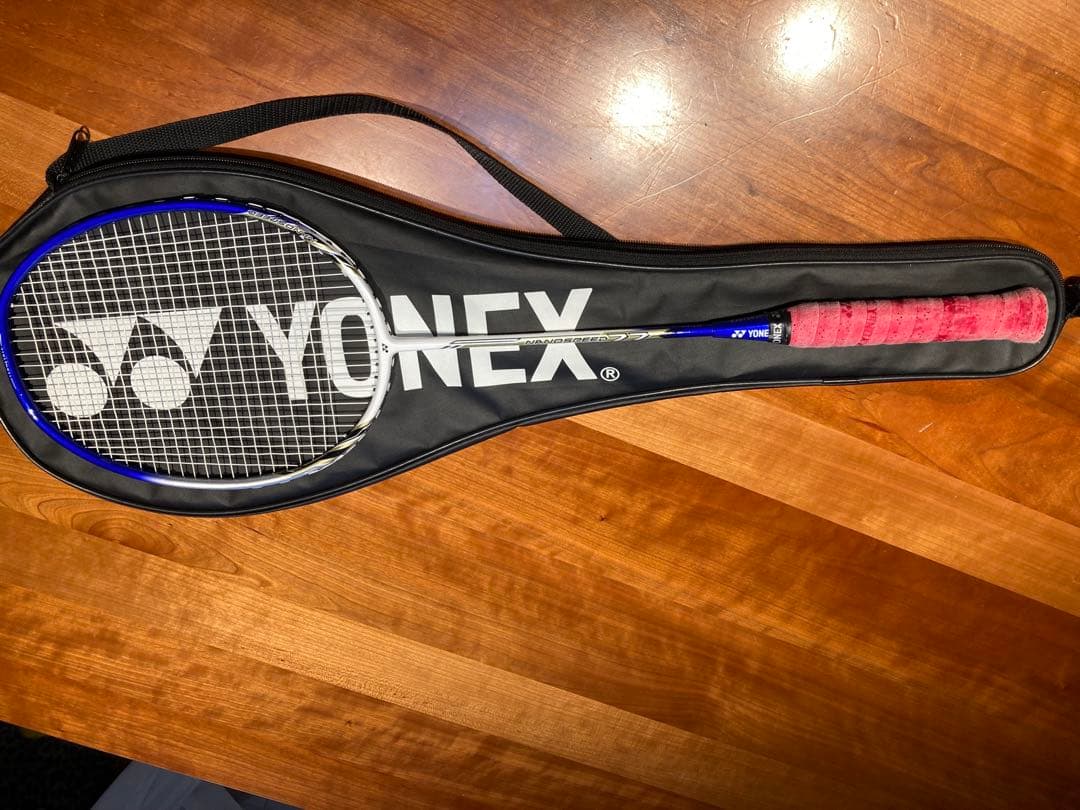 YONEX バドミントンラケット 青/白