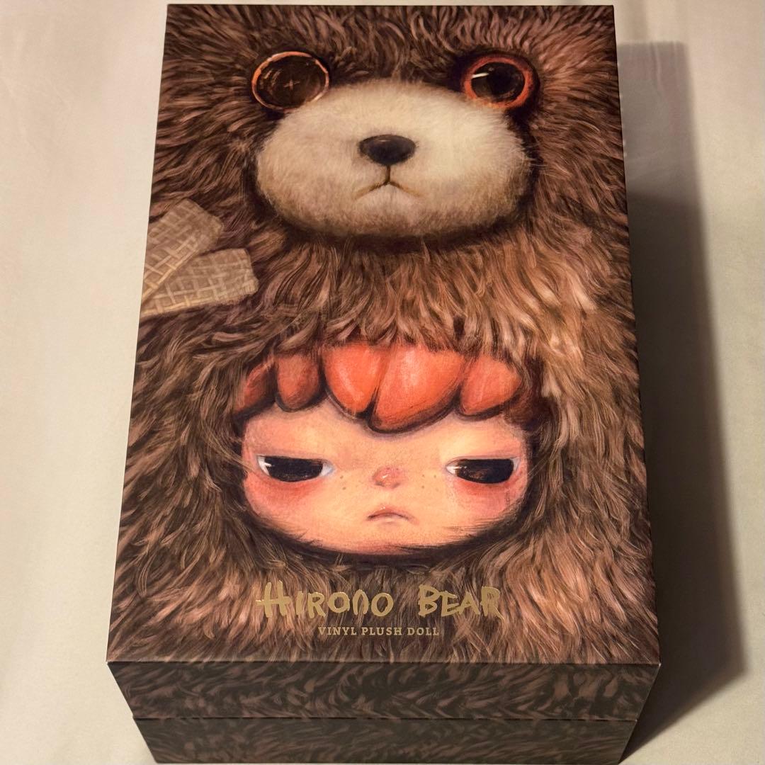 POP MART Hirono Bear Vinyl Plush Dollヒロノ