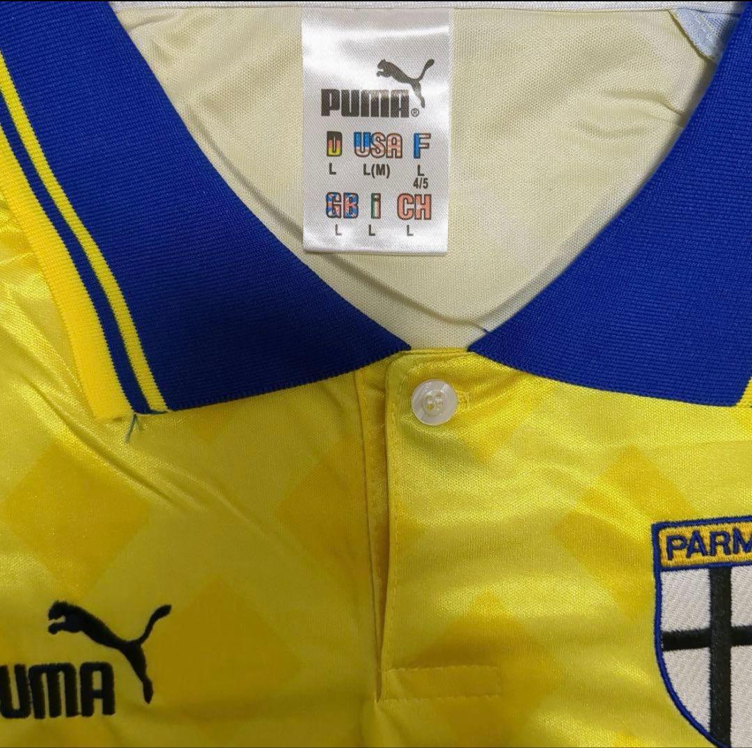 Puma パルマA.C. シャツ Lサイズ 黄色