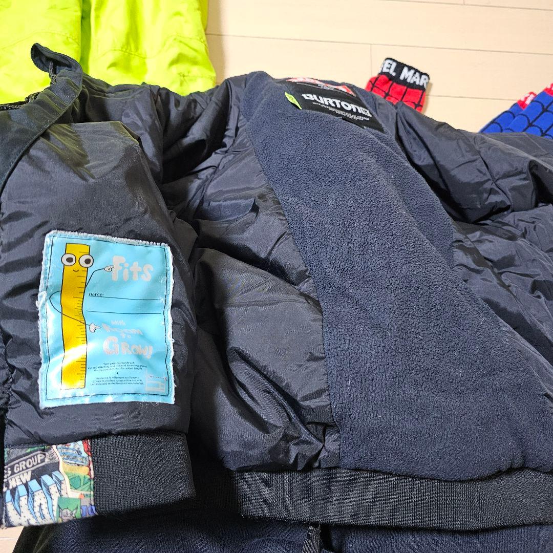 MARVEL　BURTON スノーボードウェアセット　おまけ付き
