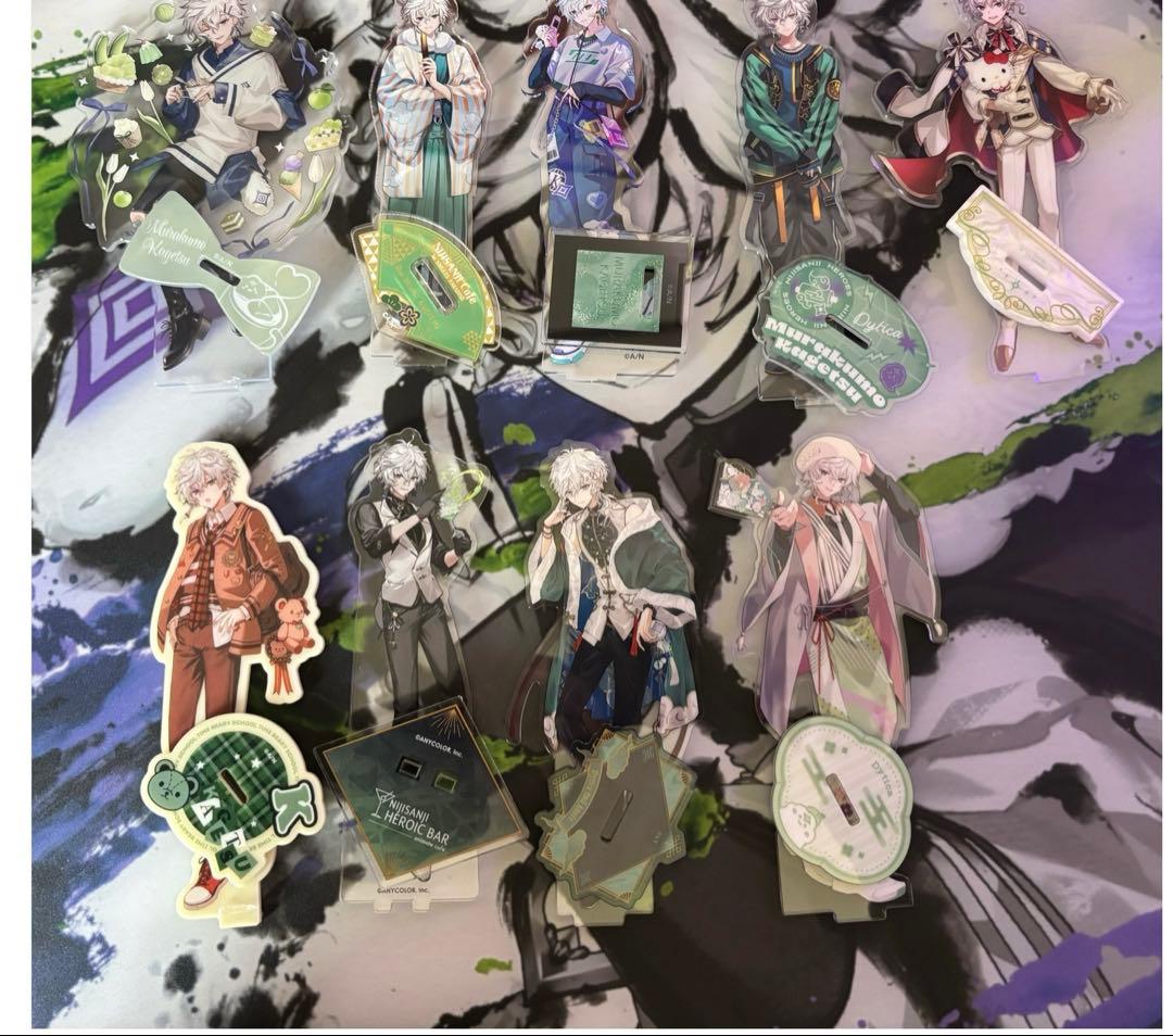 にじさんじ　叢雲カゲツ　赤城ウェン　アクリルスタンド　セット