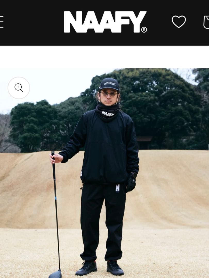 NAAFY PISTE/JOGGER PANTセット　L ブラック