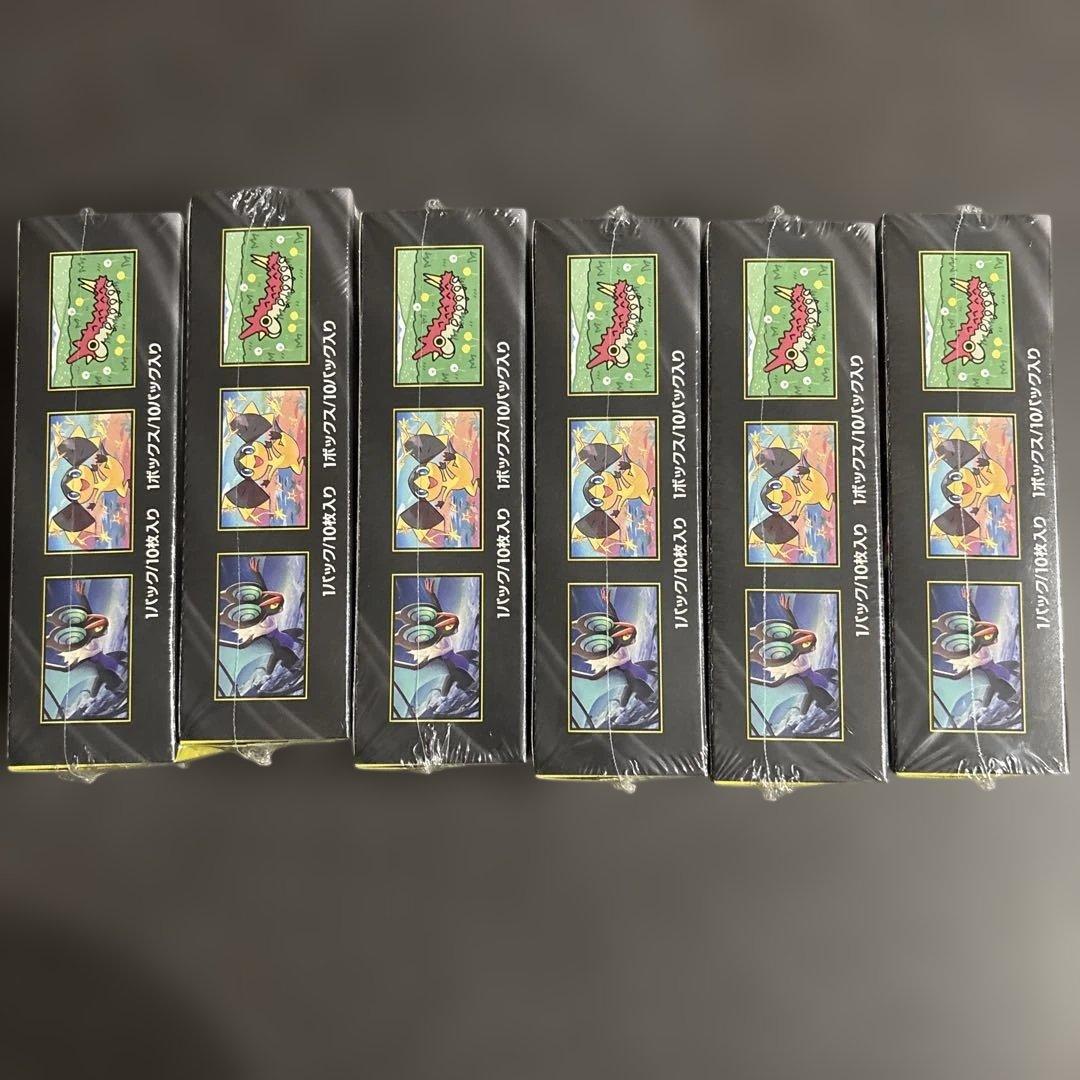 ポケモンカードゲーム MEGA ドリームex 新品未開封シュリンク付き 6BOX