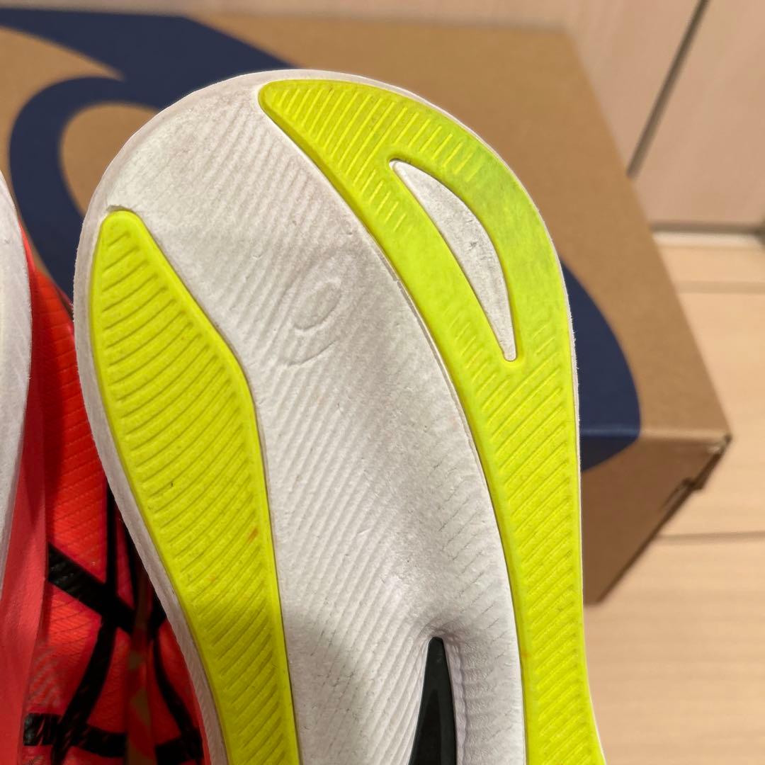 【中古】asics MAGIC SPEED 3（25.5cm）　オレンジ