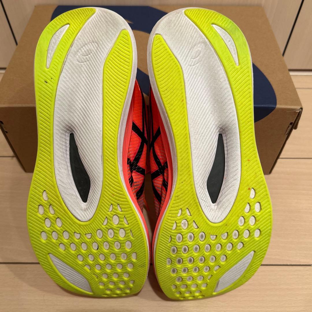 【中古】asics MAGIC SPEED 3（25.5cm）　オレンジ