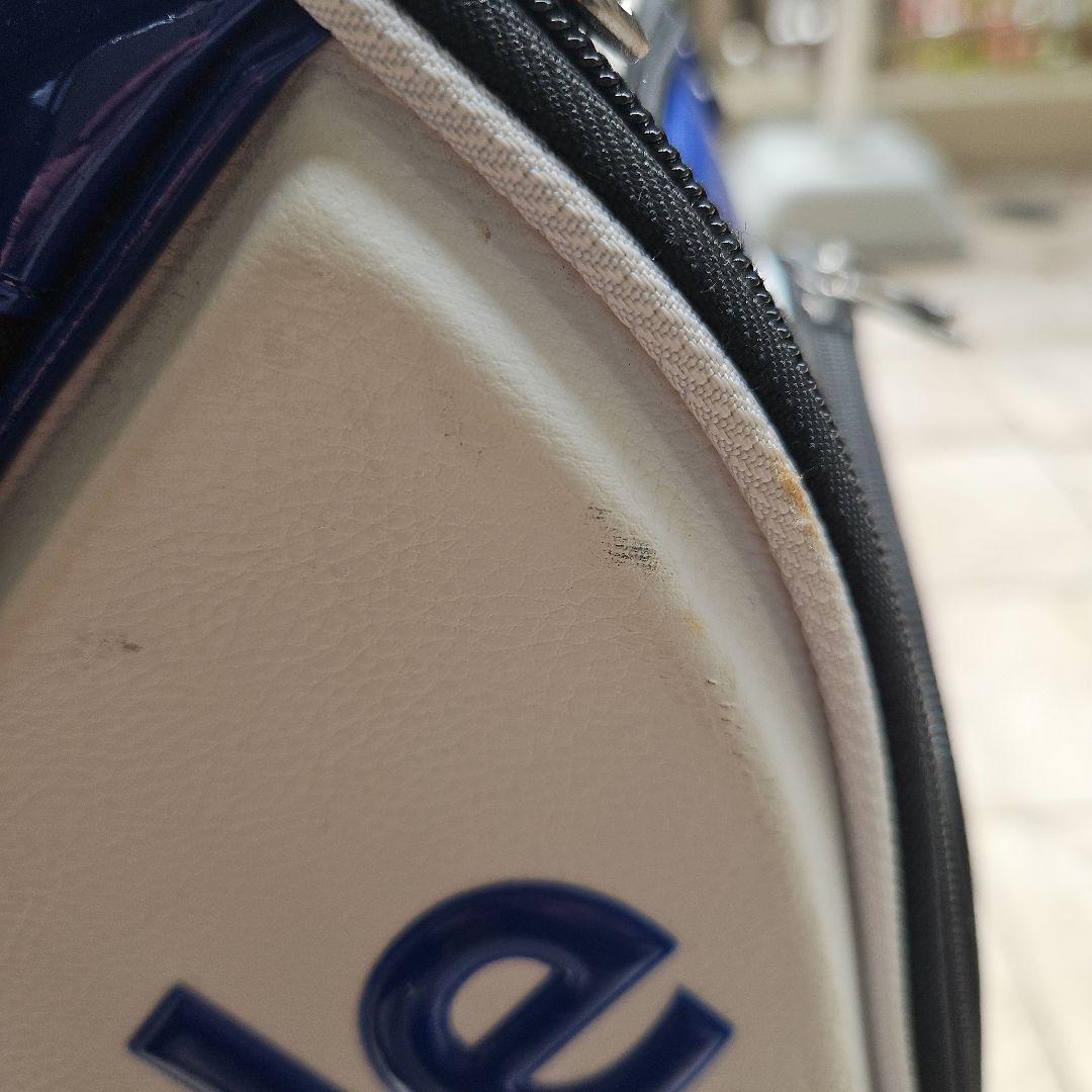 TaylorMade テーラーメイド キャディバッグ ホワイト/ブルー/レッド